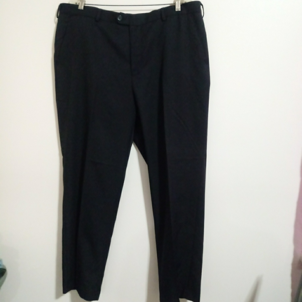 Izod Black Casual Career Dress Pants 40×30